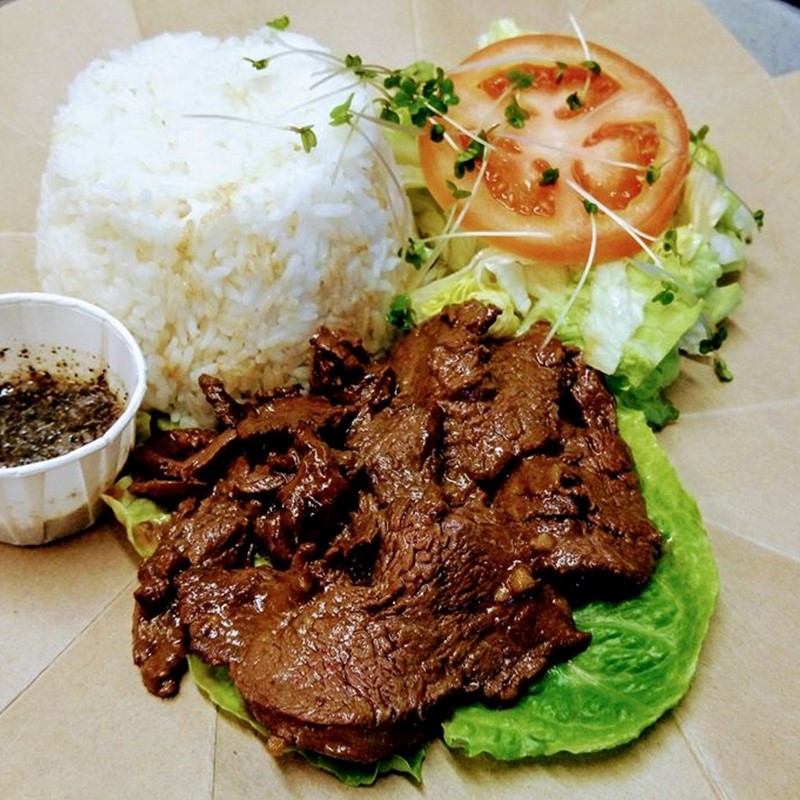 Khmer Style Beef Lok Lak