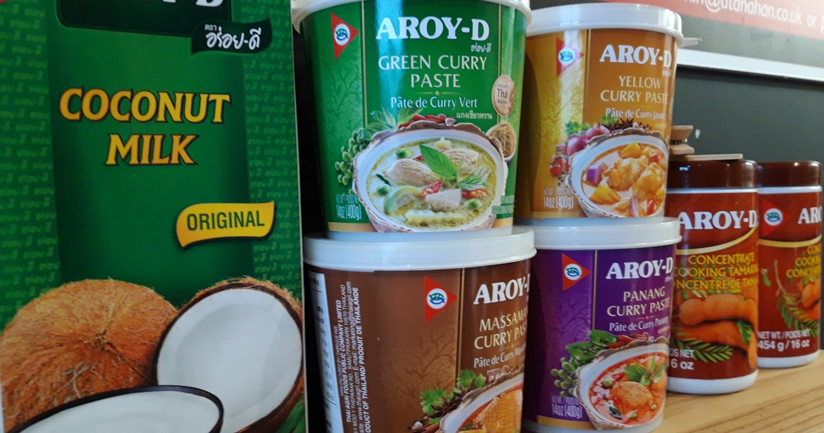 Available ingredients at ATAN