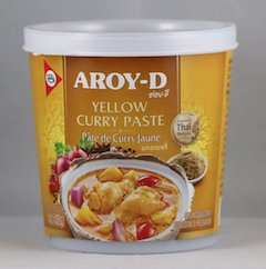AROY-D YELLOW CURRY PASTE 400G