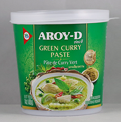 AROY-D GREEN CURRY PASTE 400G